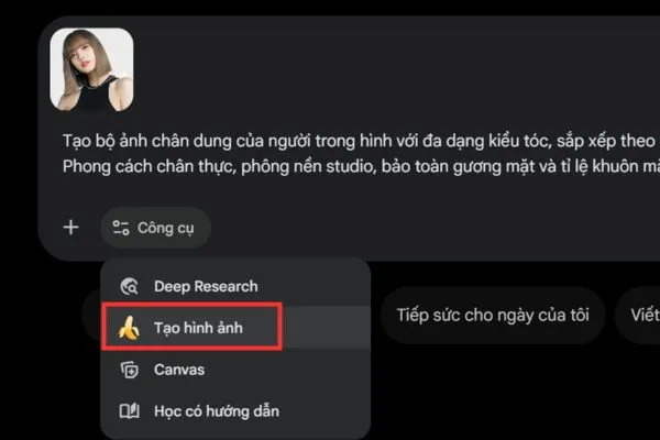 Kết quả Gemini trả về