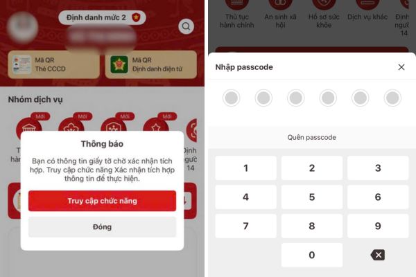 Dịch vụ công VNeID