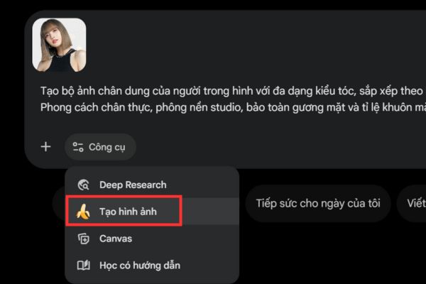 Kết quả Gemini trả về